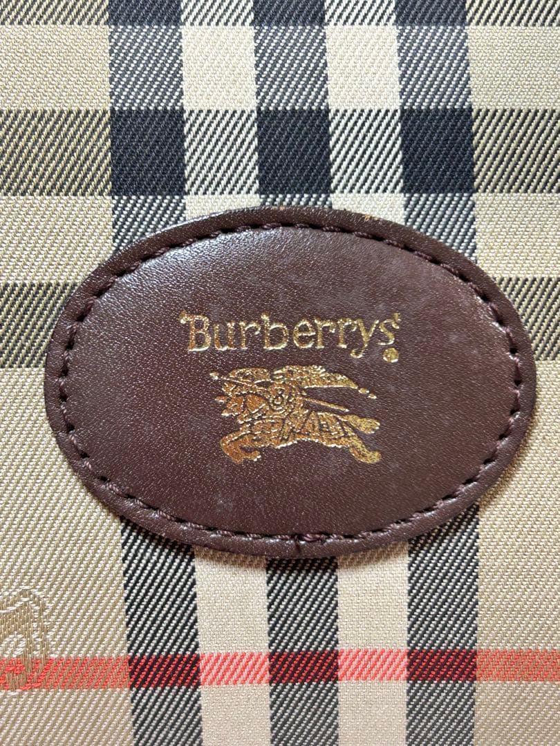 BURBERRY ★バーバリーヴィンテージボ ストンバッグ ノバチェック
