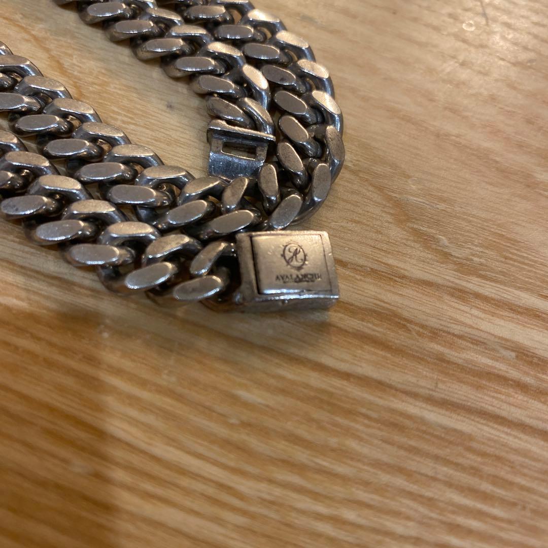 アブァランチ　silver シルバー925 喜平　ネックレス　約90グラム