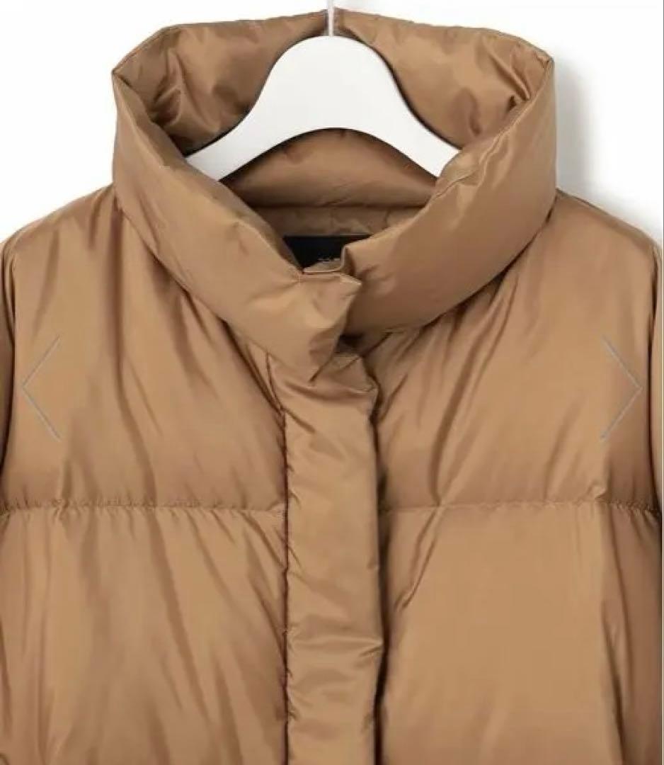 Oggi掲載23区今季新品シレータフタ ハイネック ショート ダウンコート