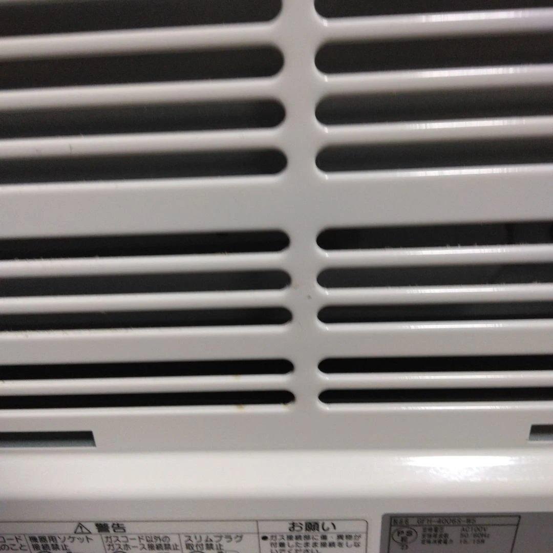 ダ*プ様 ノーリツ、ガスファンヒーター、GFH-4006S、2020年製、中古