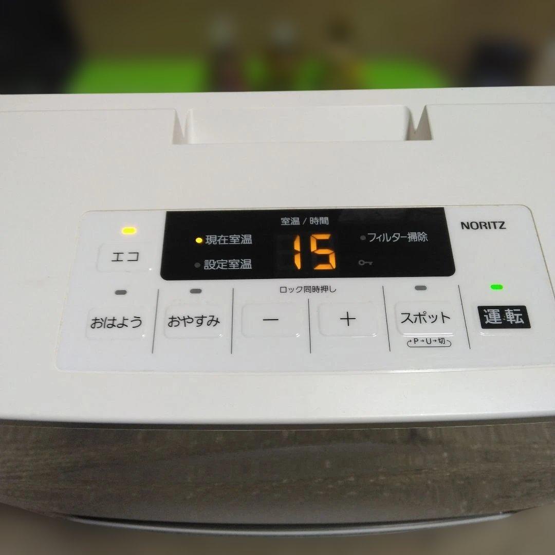 ダ*プ様 ノーリツ、ガスファンヒーター、GFH-4006S、2020年製、中古