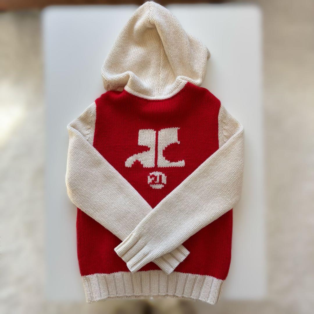 クレージュ21 ニット　パーカー