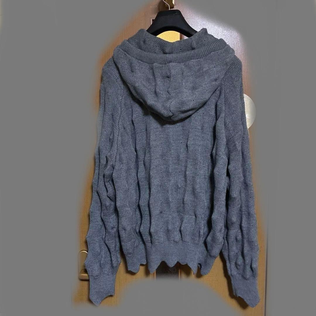 www　【MADFRENZY】SPIKED ZIP-UP HOODIE