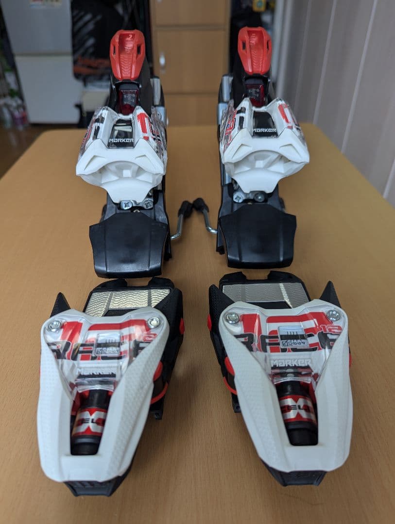 MARKER XCELL12 スキー ビンディング ホワイト/レッド