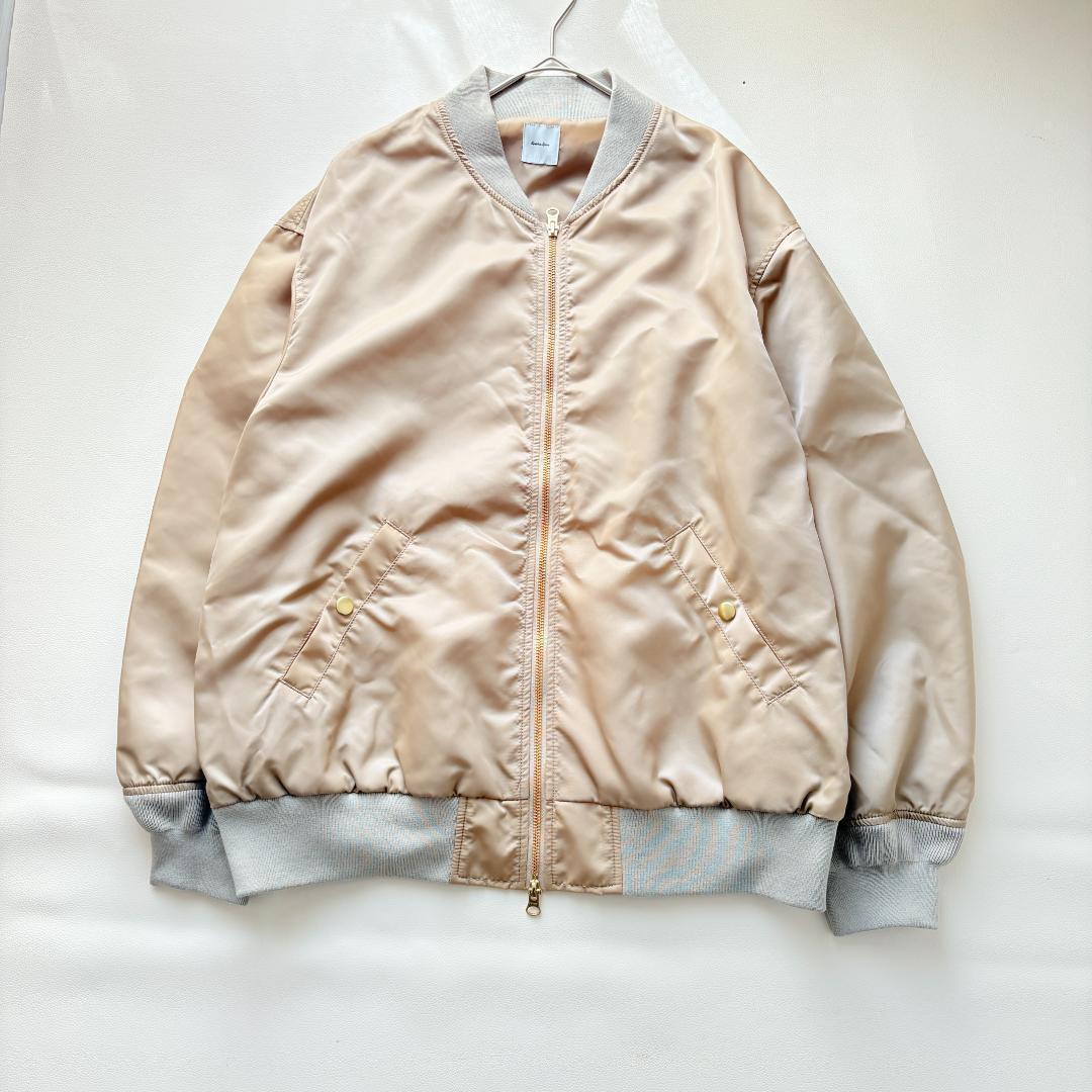 美品✨スピックアンドスパン　ミリタリーブルゾン　MA -1 ジャンパー