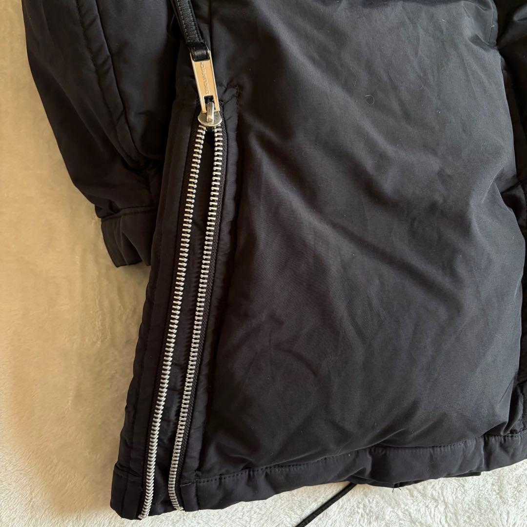 【美品】DSQUARED2 ダウンコート リアルファー メンズ 38 女性も