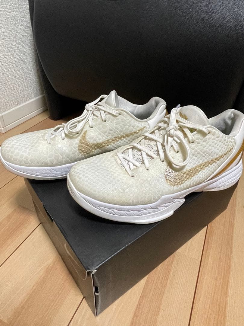 い*こ様 Kobe 6 PROTRO BHM white/gold
