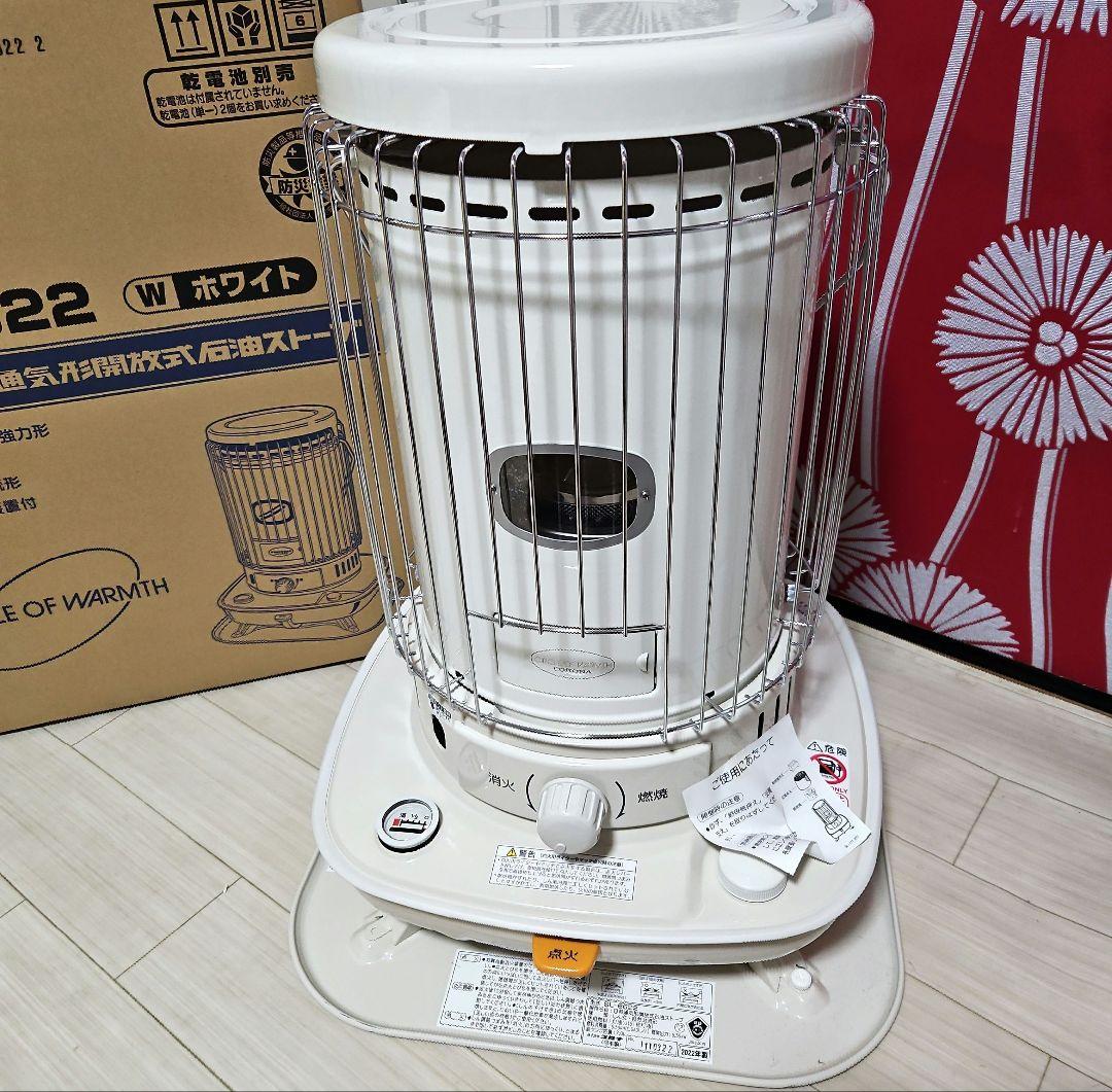 【新品 未使用】コロナ SL-6622 ホワイト灯油ストーブ 2022年製