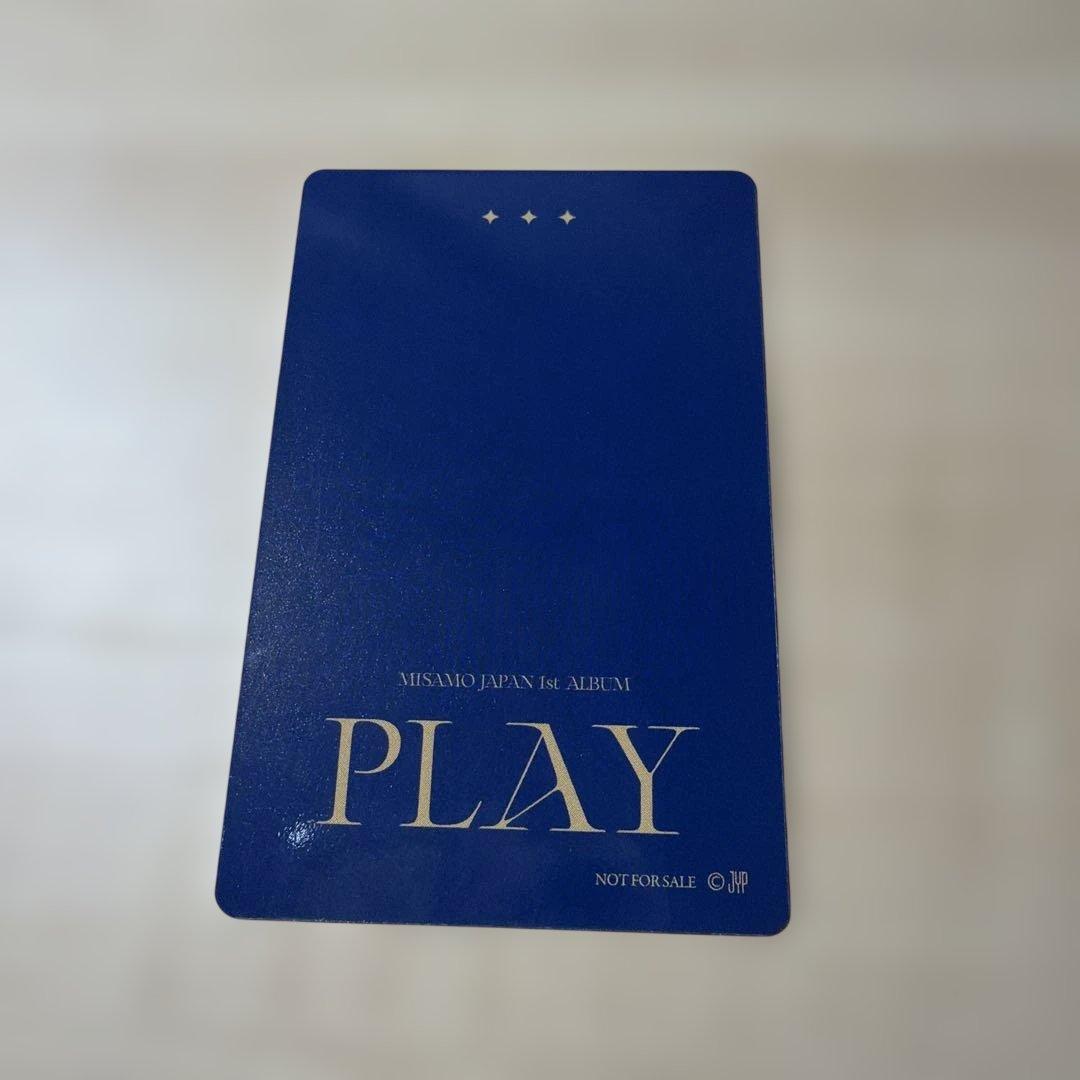 h*o様 MISAMO リスニングパーティ サナ 入場特典トレカ