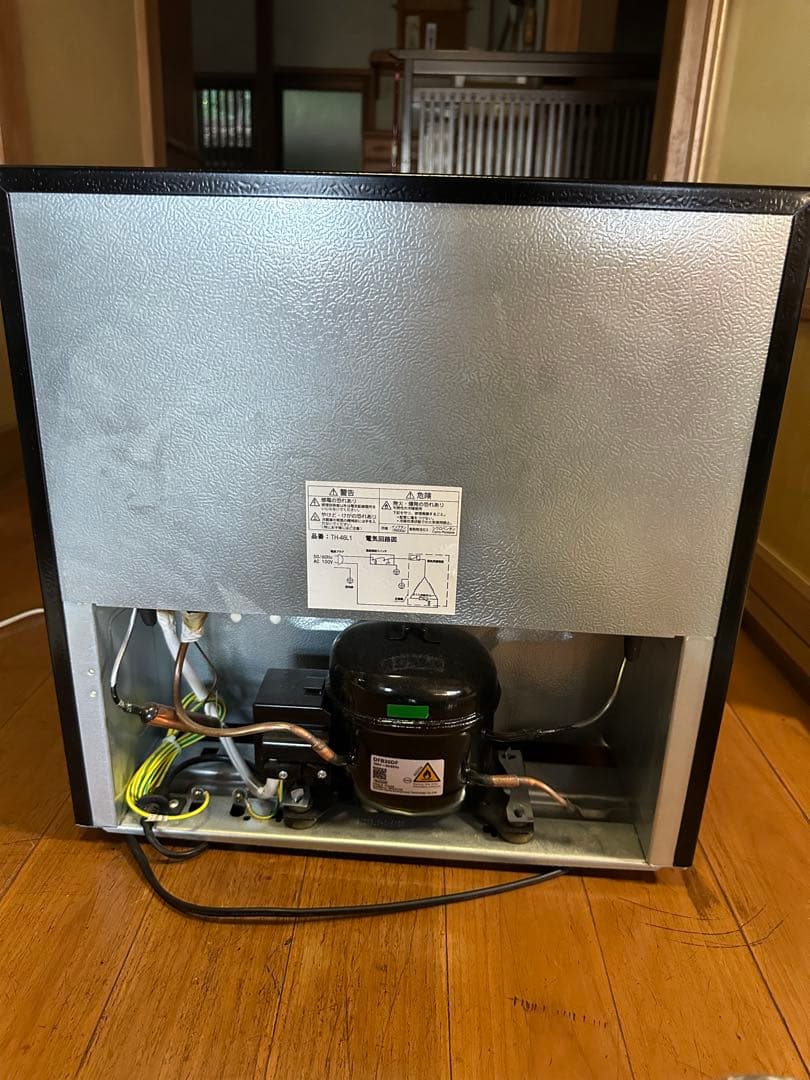 早い者勝ち！【美品】【送料込み】冷蔵庫 黒 ウィンコド 21年製