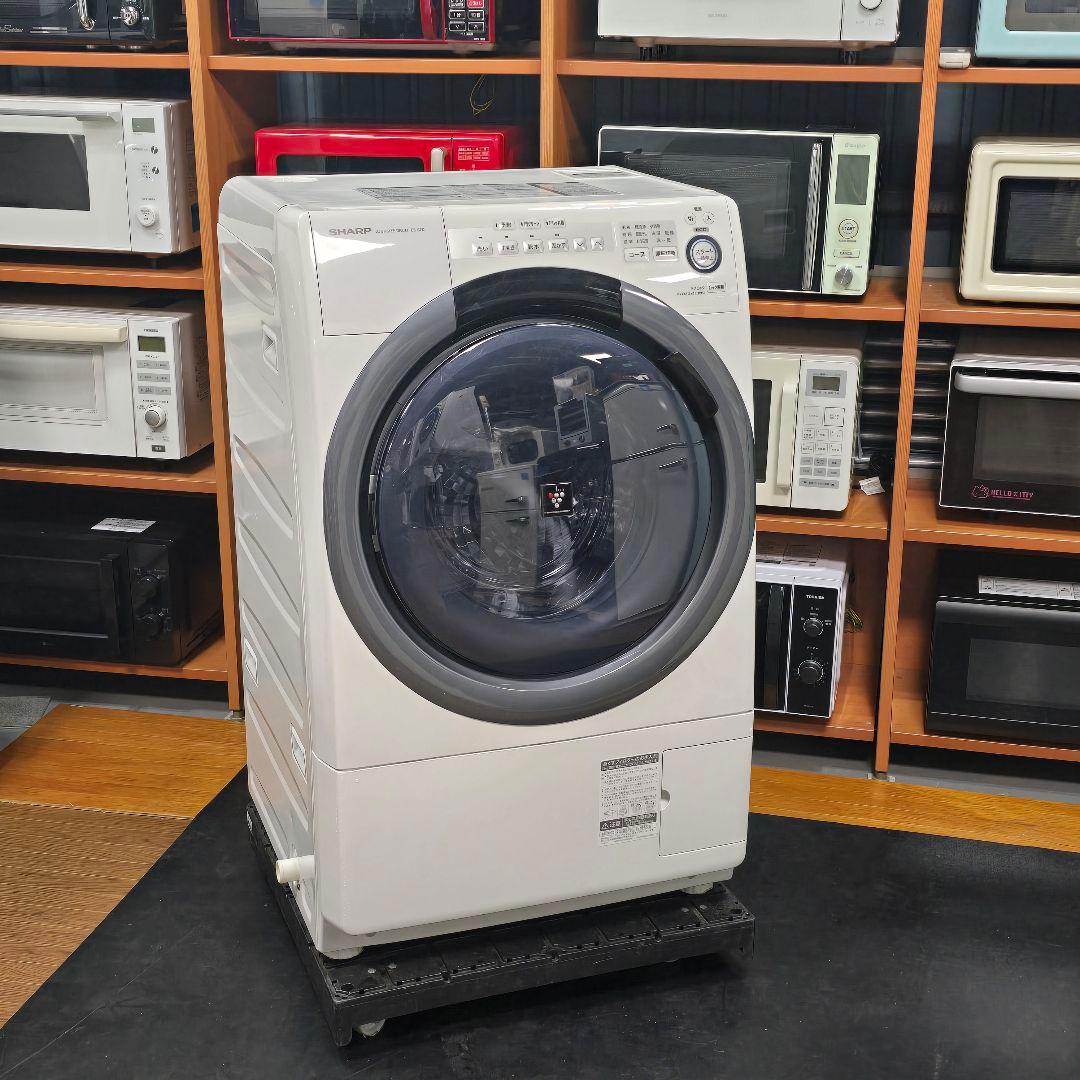 【完全分解洗浄済み】SHARP 7KG ドラム式洗濯機 2018年製