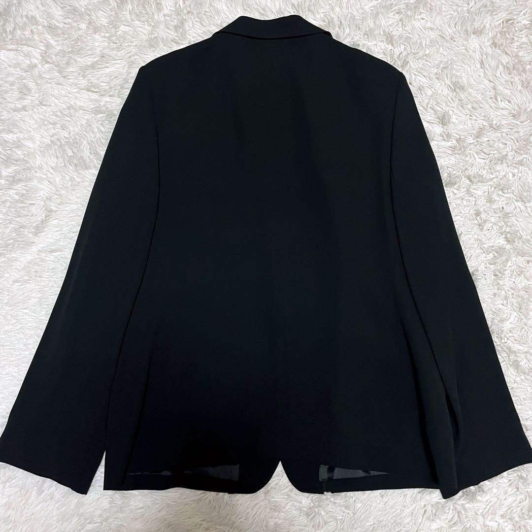 【大きいサイズ】23区 パンツスーツ セットアップ ブラック 50 シングル 黒