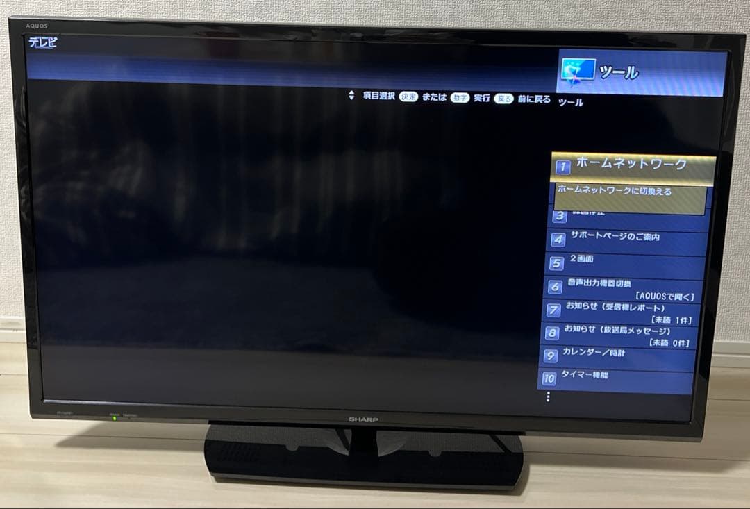 SHARP 2019年製AQUOS 32V型液晶カラーテレビ 2T-C32AE1