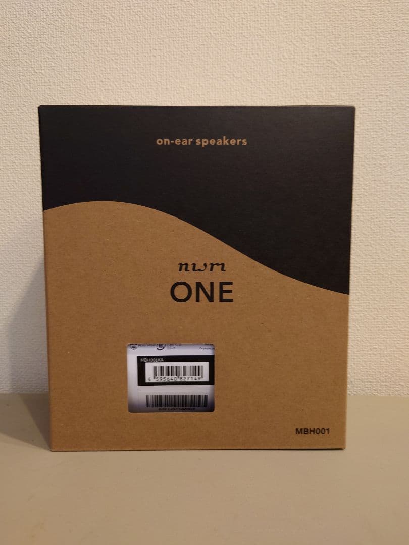 【新品未開封】ヌーム 耳スピ nwm ONE ダークグレイ