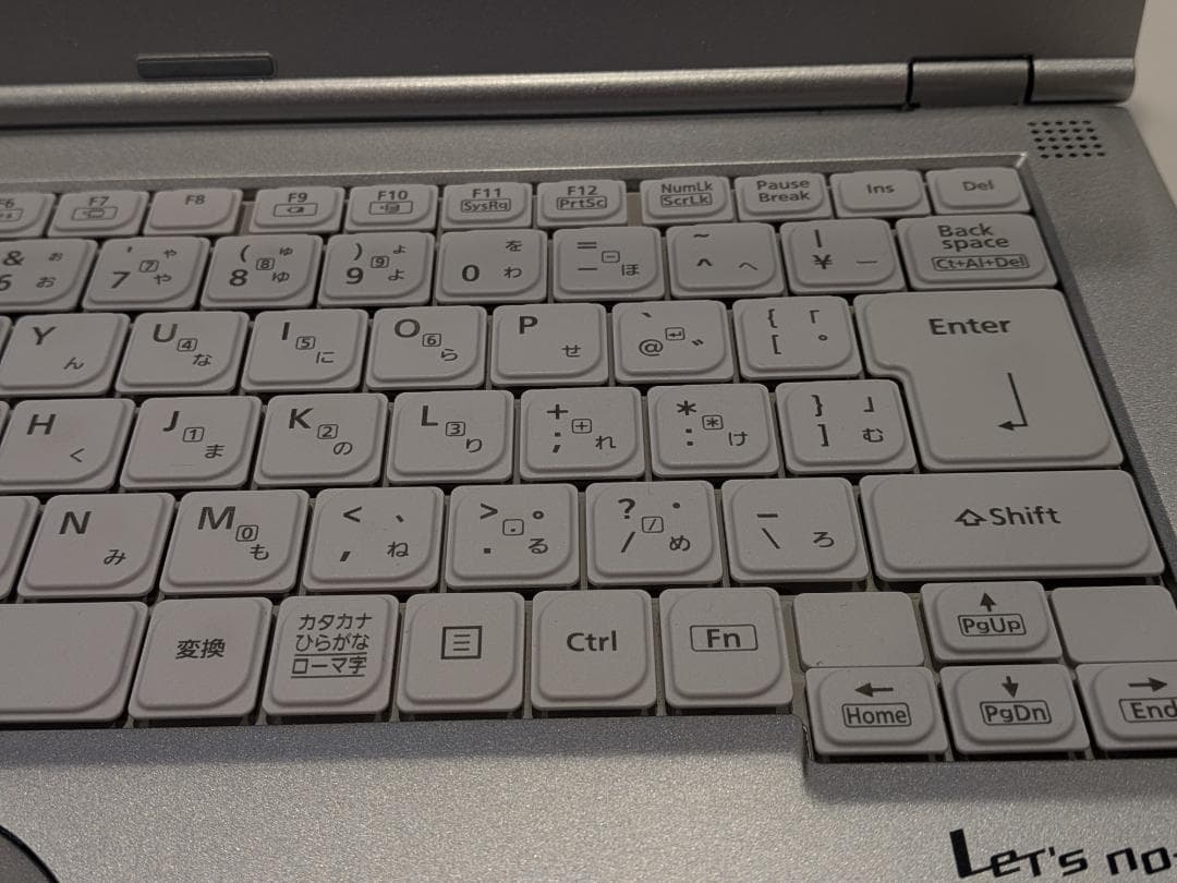 数か月使用 16GB i5 Let's note Panasonic CFLV9