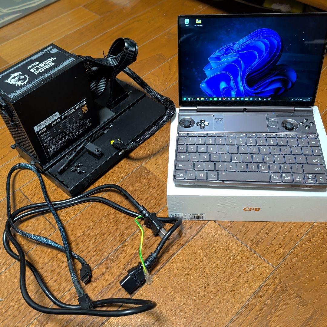【メモリ64GB】GPD WINMAX2 2023 2TB+OCuLinkセット