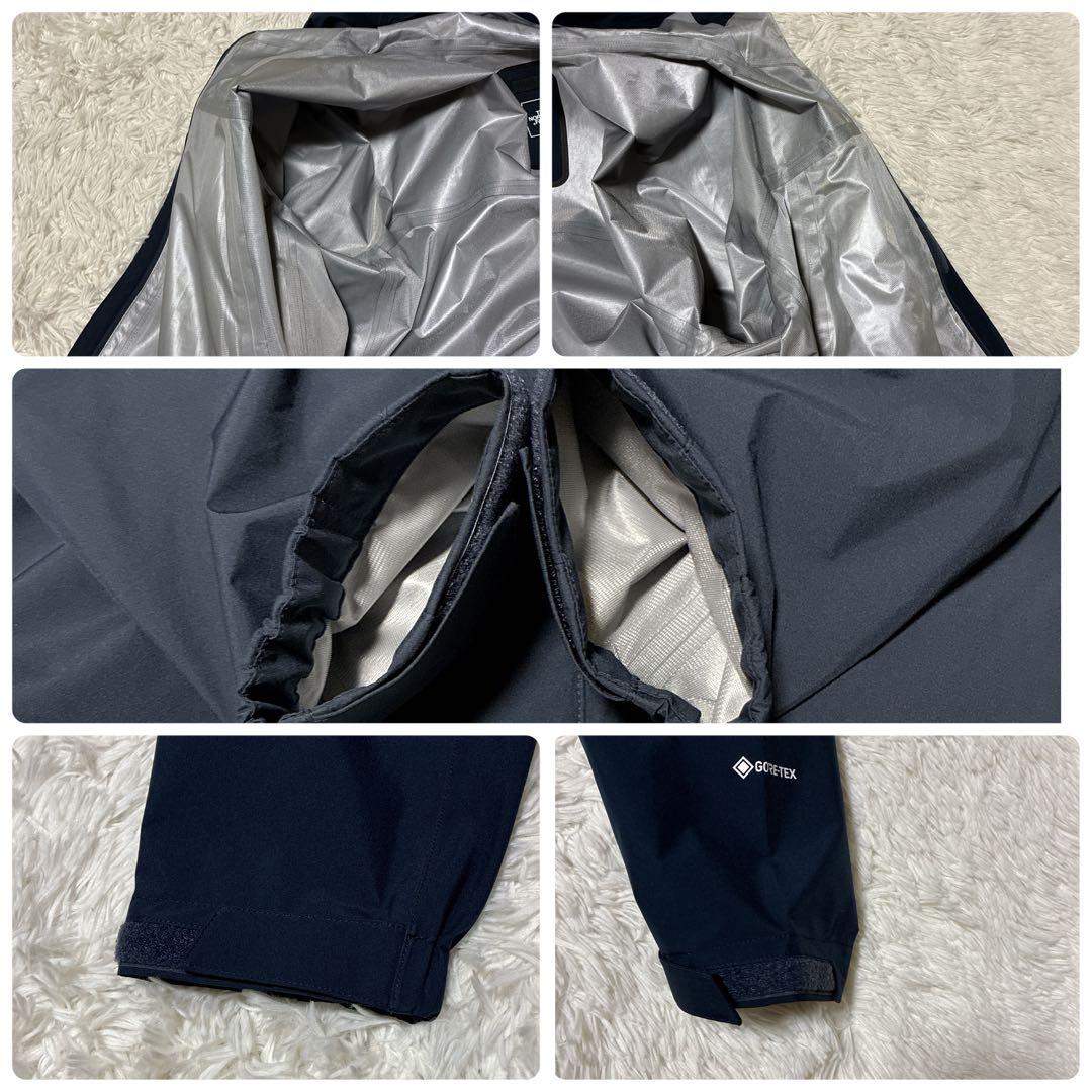 未使用タグ付/L⭐️ノースフェイス マウンテンパーカー　ゴアテックス　ネイビー