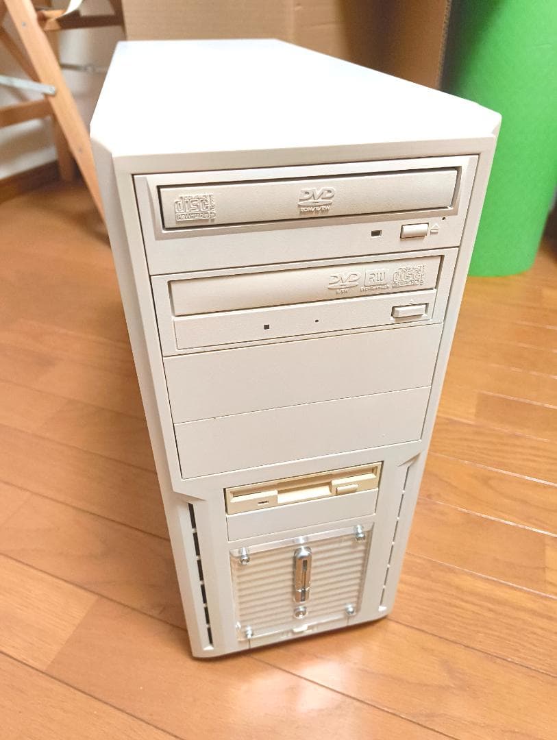 希少 自作 PC ケース フルタワー レトロ 90s 00s win2000期