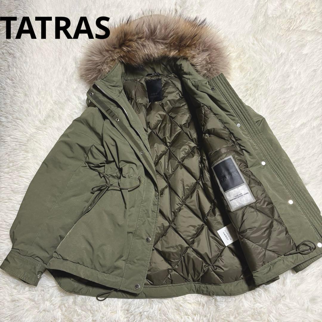 【極美品】タトラスモッズダウンジャケットネンナ NENNAラクーンファー3way