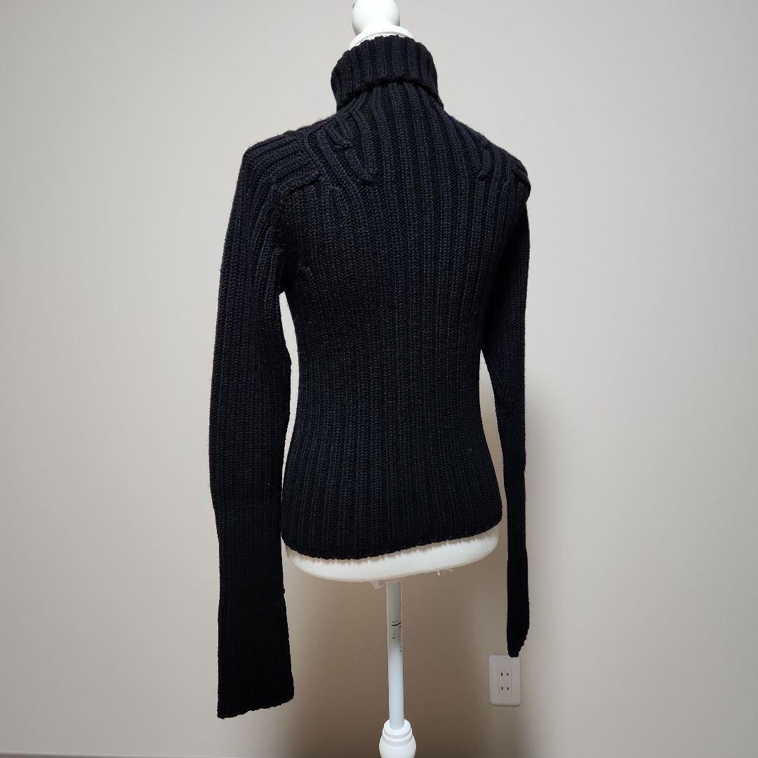 2016 AW　Y's　ワイズ　ヨウジヤマモト　タートルネック ニットセーター