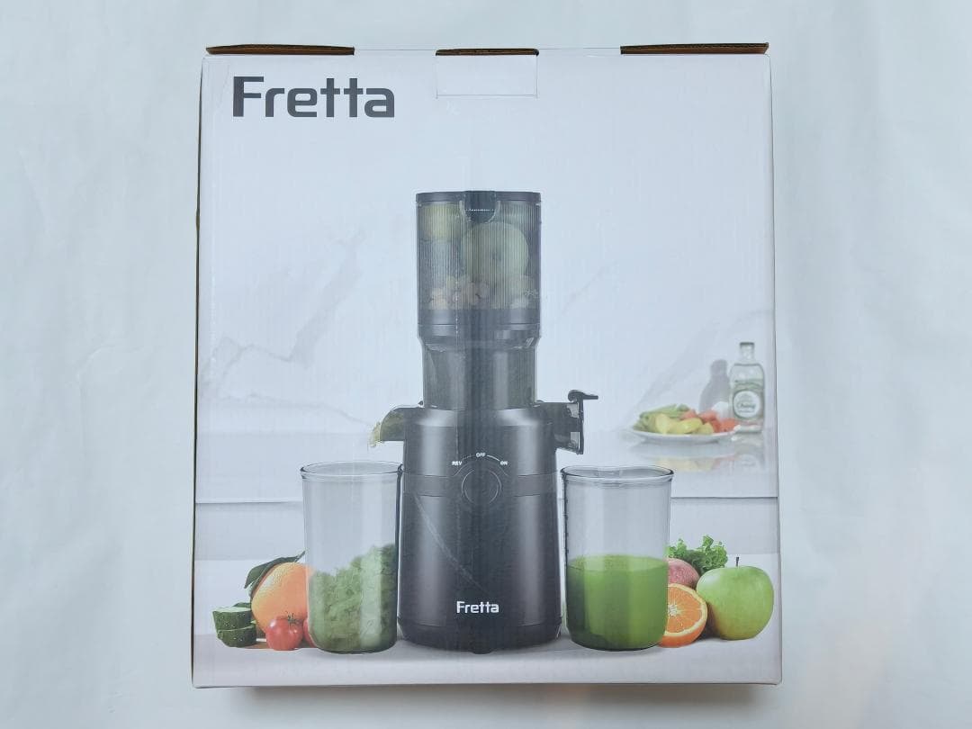 【取引中】Fretta スロージューサー アイボリー 1Lホッパー