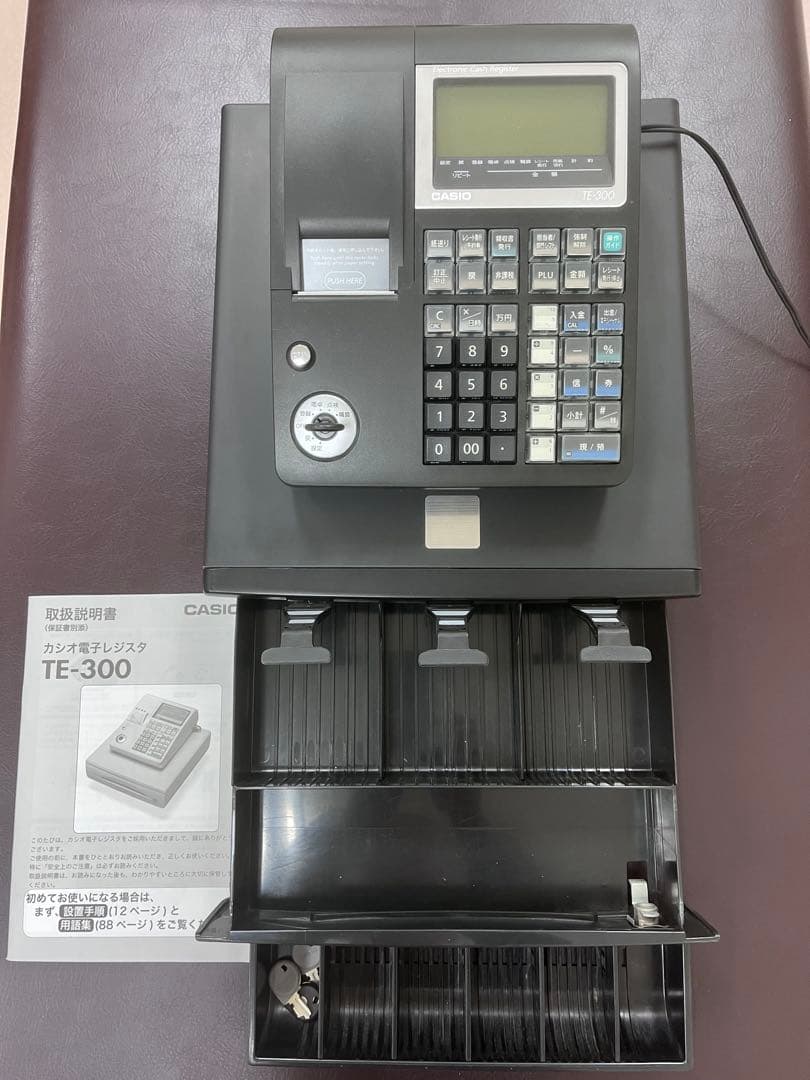 CASIO TE-300 レジスター　カシオ