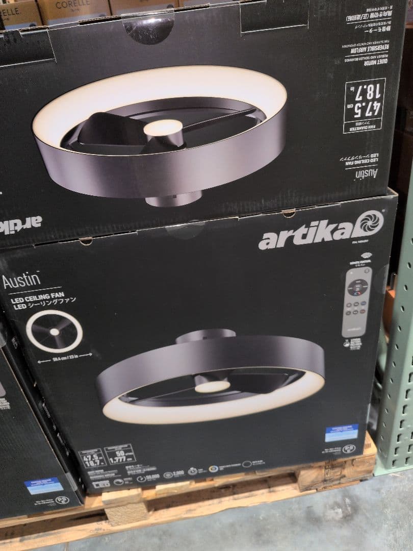 artika Austin LED天井ファン