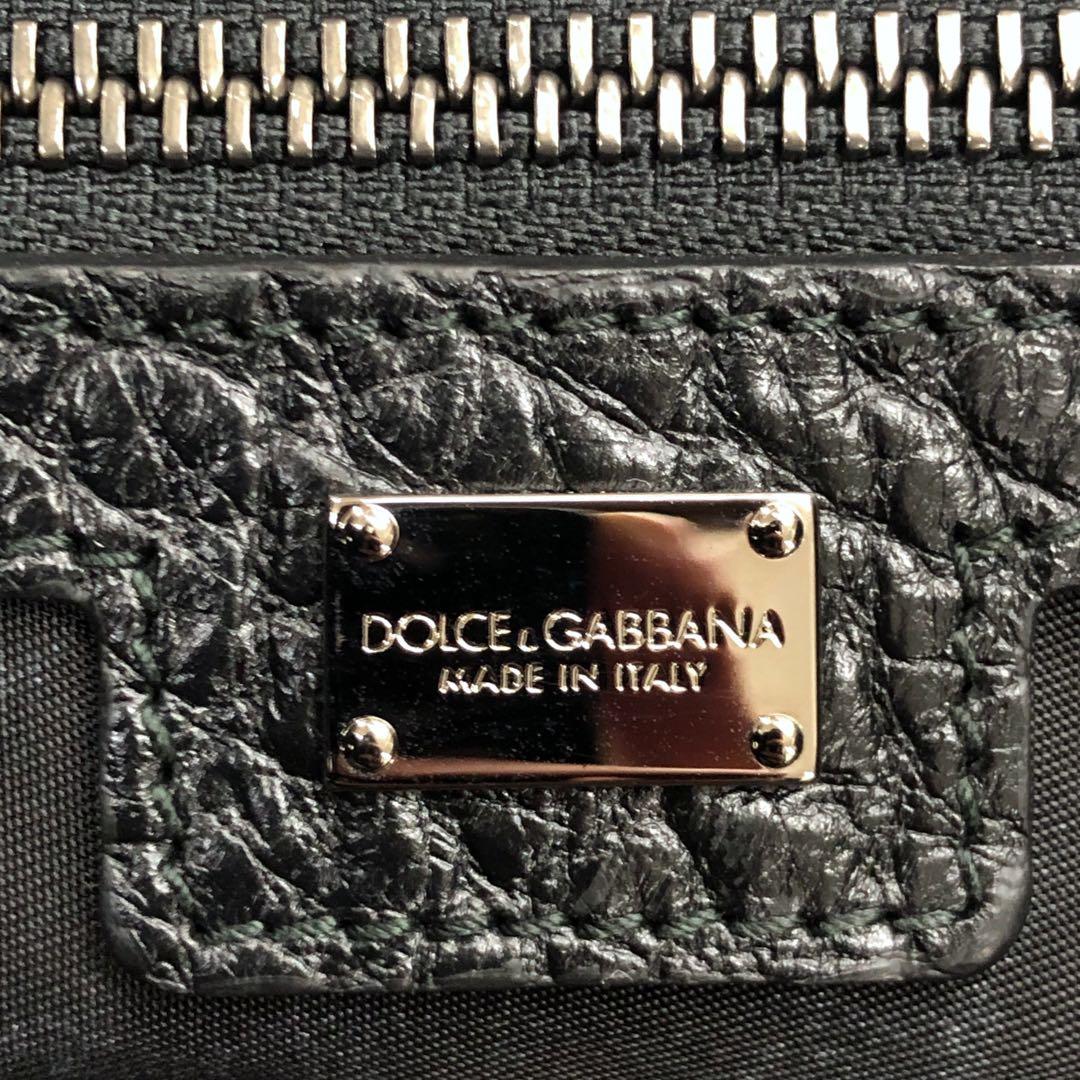 超美品 DOLCE&GABBANA ドルチェ＆ガッバーナ トートバッグ ブラック