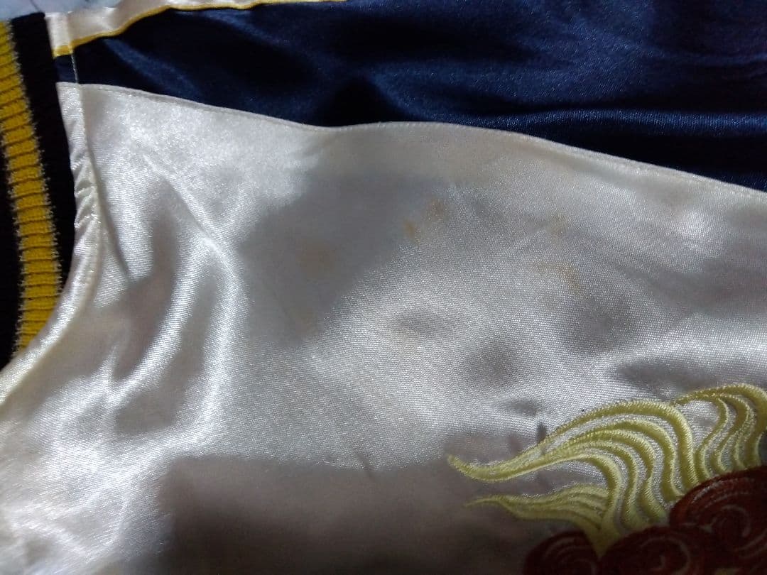 テーラー東洋　スカジャン　TT10930　鷹　日本地図　М