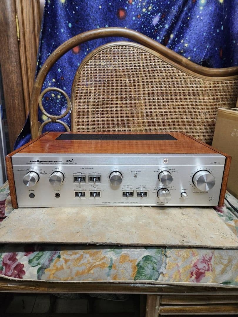 フルレストア整備済！完動超美品！LUXMAN プリメインアンプL-45A