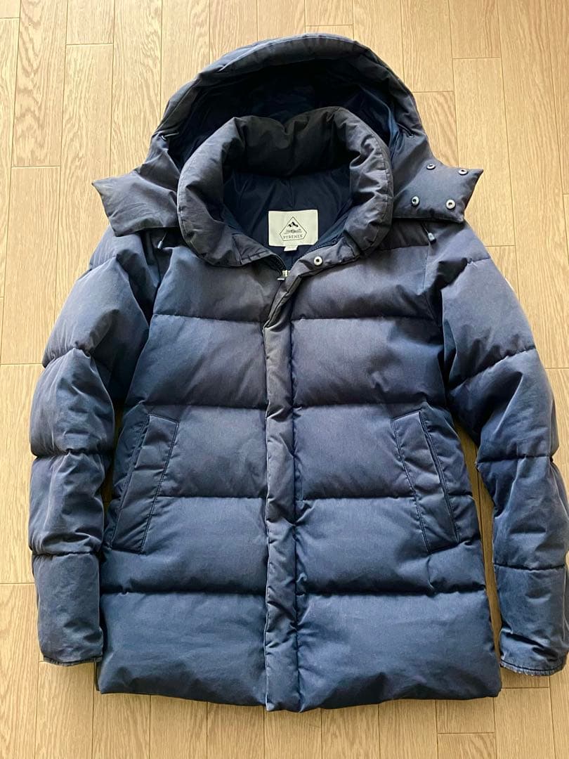 PYRENEX BELFORT ダウンジャケット ネイビー　メンズM