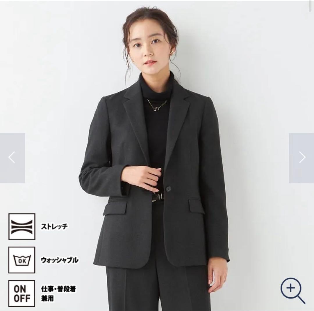 オリヒカ レディース パンツスーツ THE THIRD グレー　新品　L