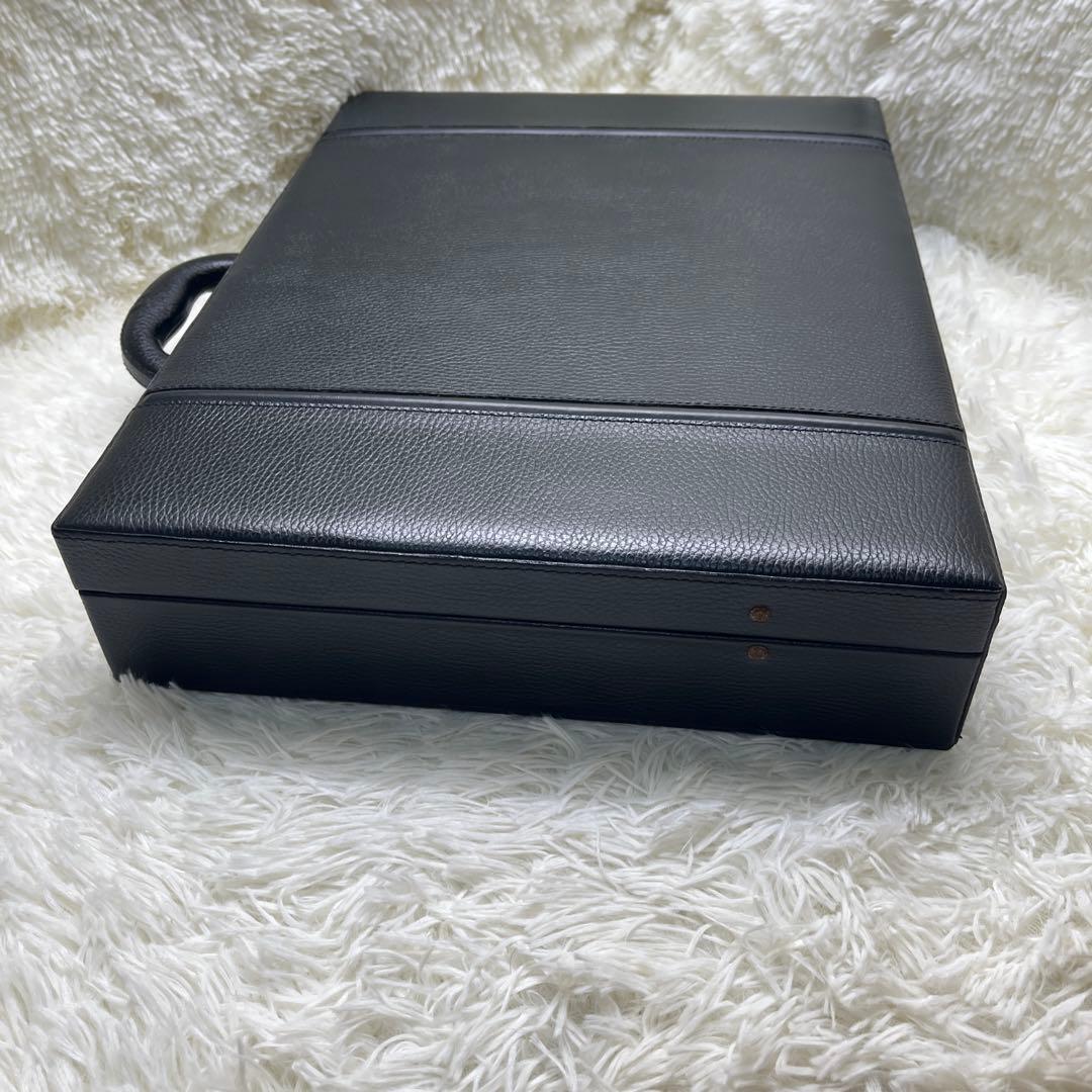 【美品】BALLY アタッシュケース ブリーフケース ビジネスバッグ ブラック