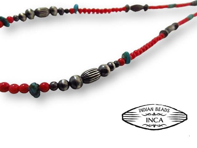 【マアサン】インディアンジュエリーネックレス ナバホ族 シルバー925