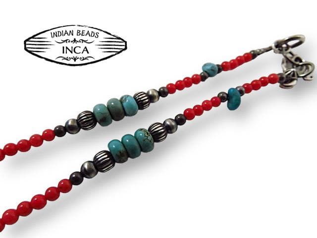 【マアサン】インディアンジュエリーネックレス ナバホ族 シルバー925