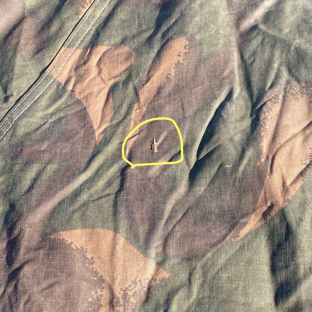 ハンガリー軍幕②　ポンチョ　２枚　ポール・ペグセット　 ワンポールテント