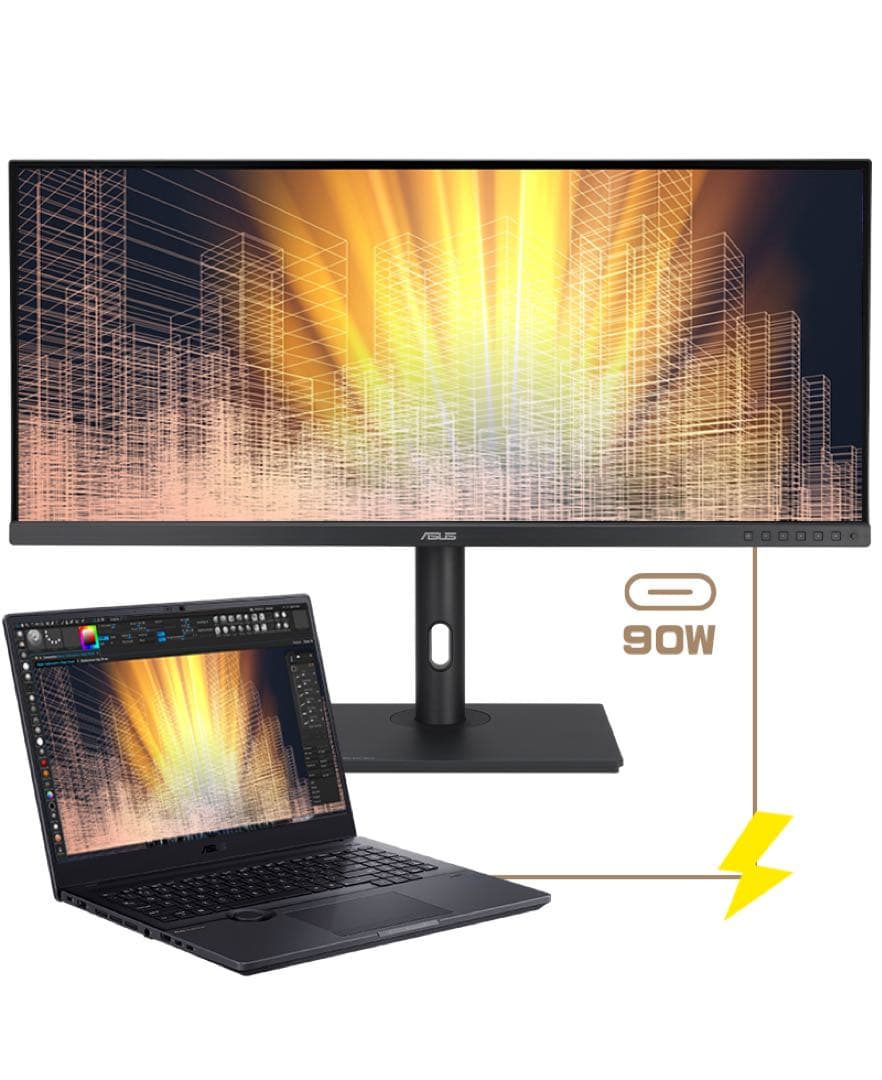 ディスプレイ・モニター本体 ProArt Display PA348CGV