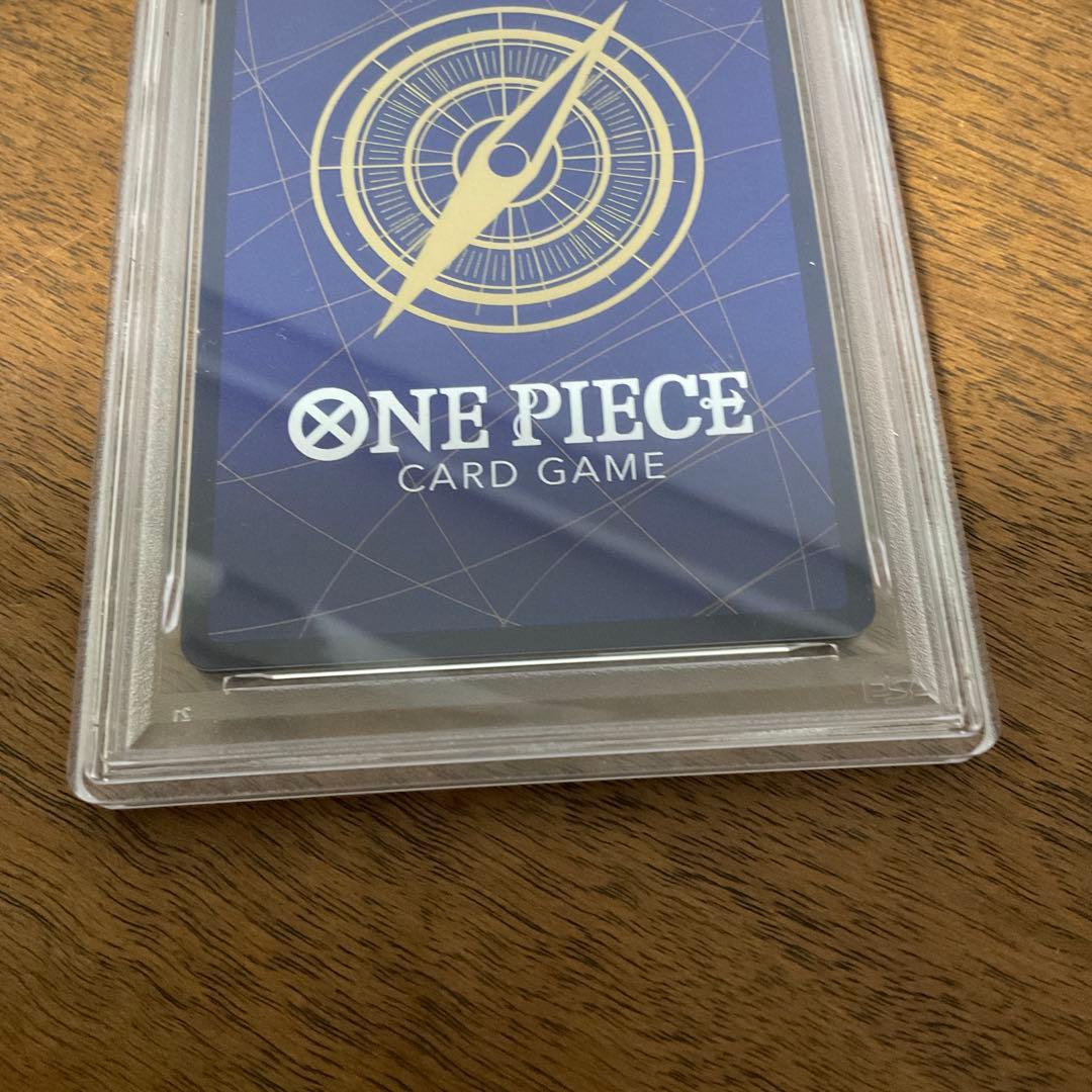 ワンピースカードゲーム　ルフィ 手配書 sp psa9