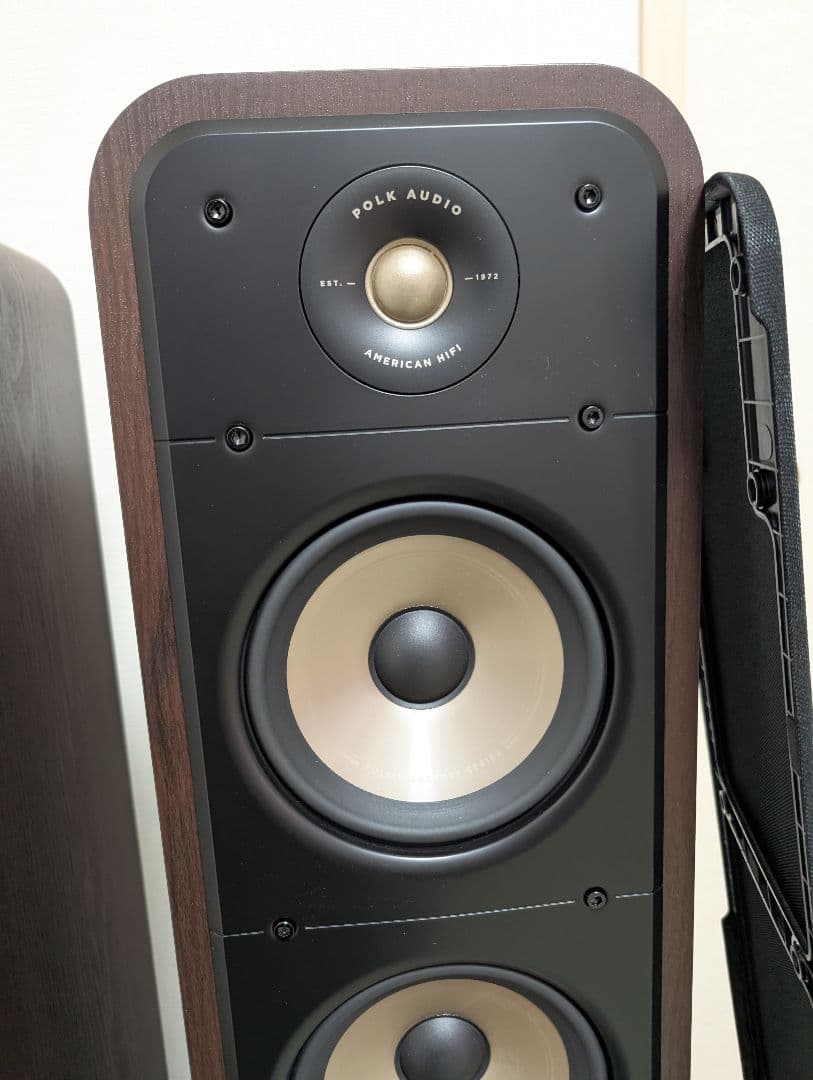 【動作良好・比較的綺麗】 Polk ES55 ブラウン ペア 　連番