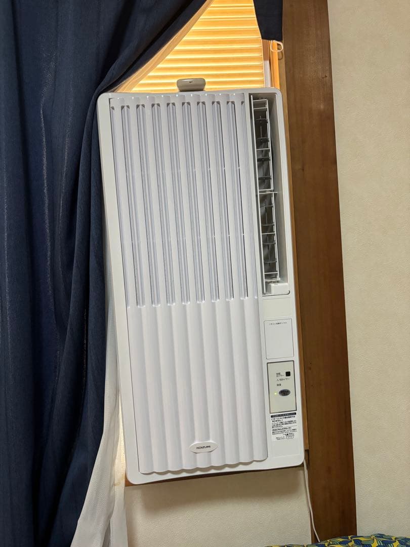 エアコン 窓用 コイズミ KAW-1617 2022年製