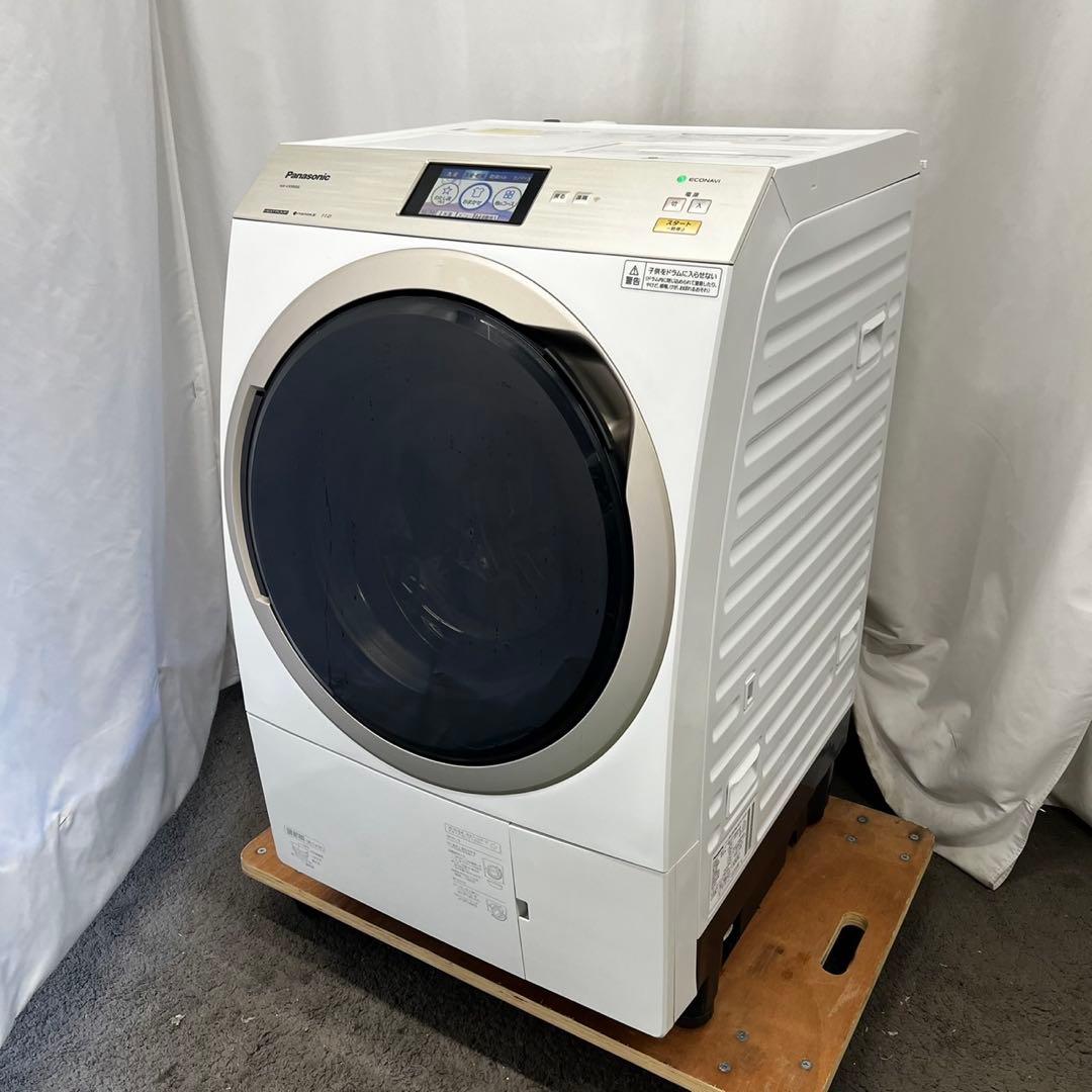 137❤️　ドラム式洗濯機　パナソニック　11キロ　乾燥　6キロ　中古　設置無料