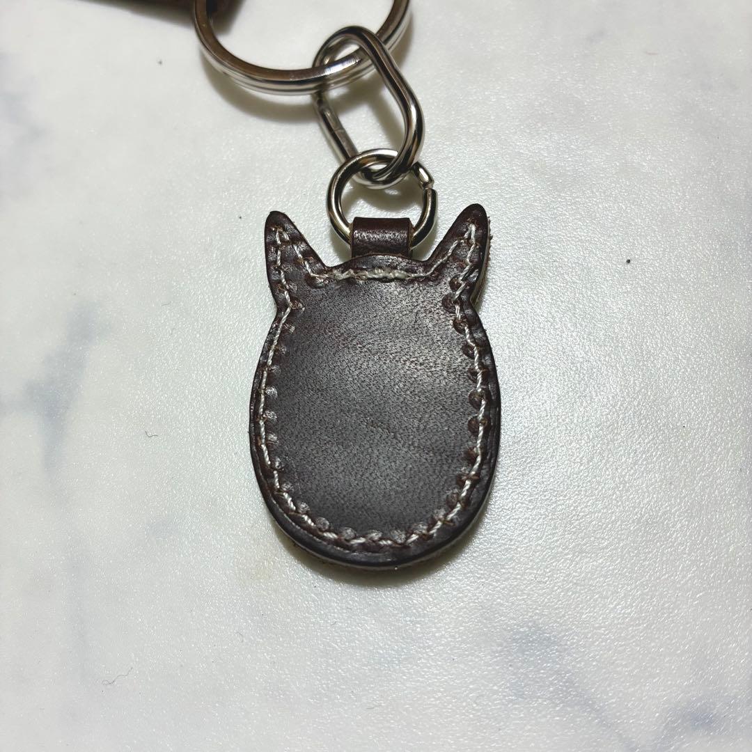 [超希少/極美品] ソメスサドル 馬 メンコチャーム レザー 茶×黒