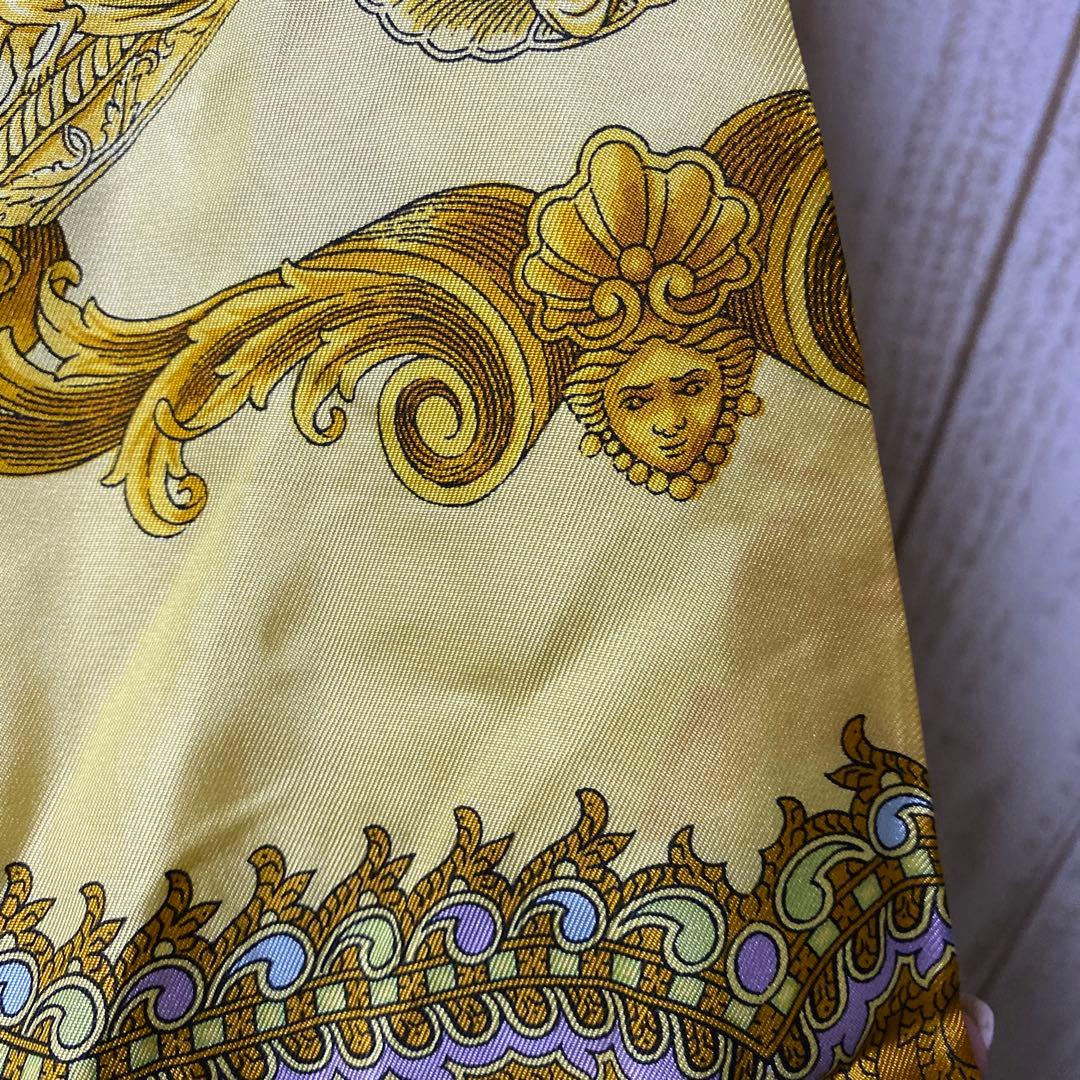 GIANNI VERSACE バロックシャツ シルク100% イタリア製 派手柄