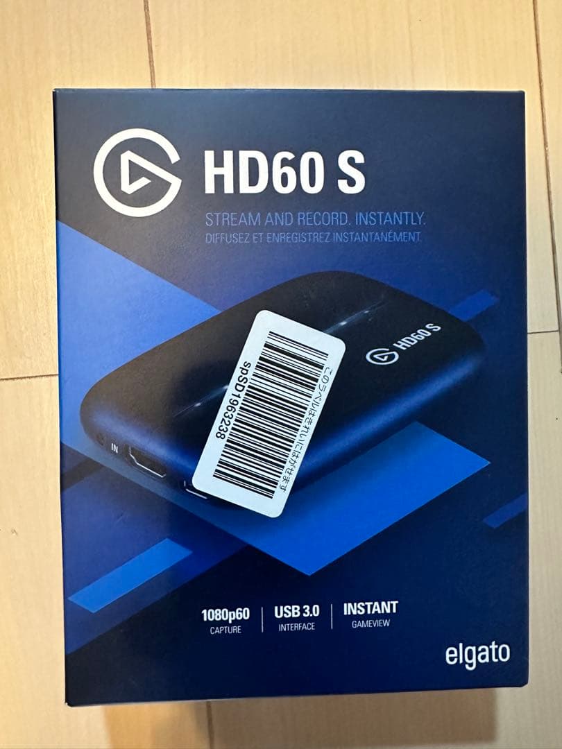 [未使用]elgato HD60 S ビデオキャプチャーボード