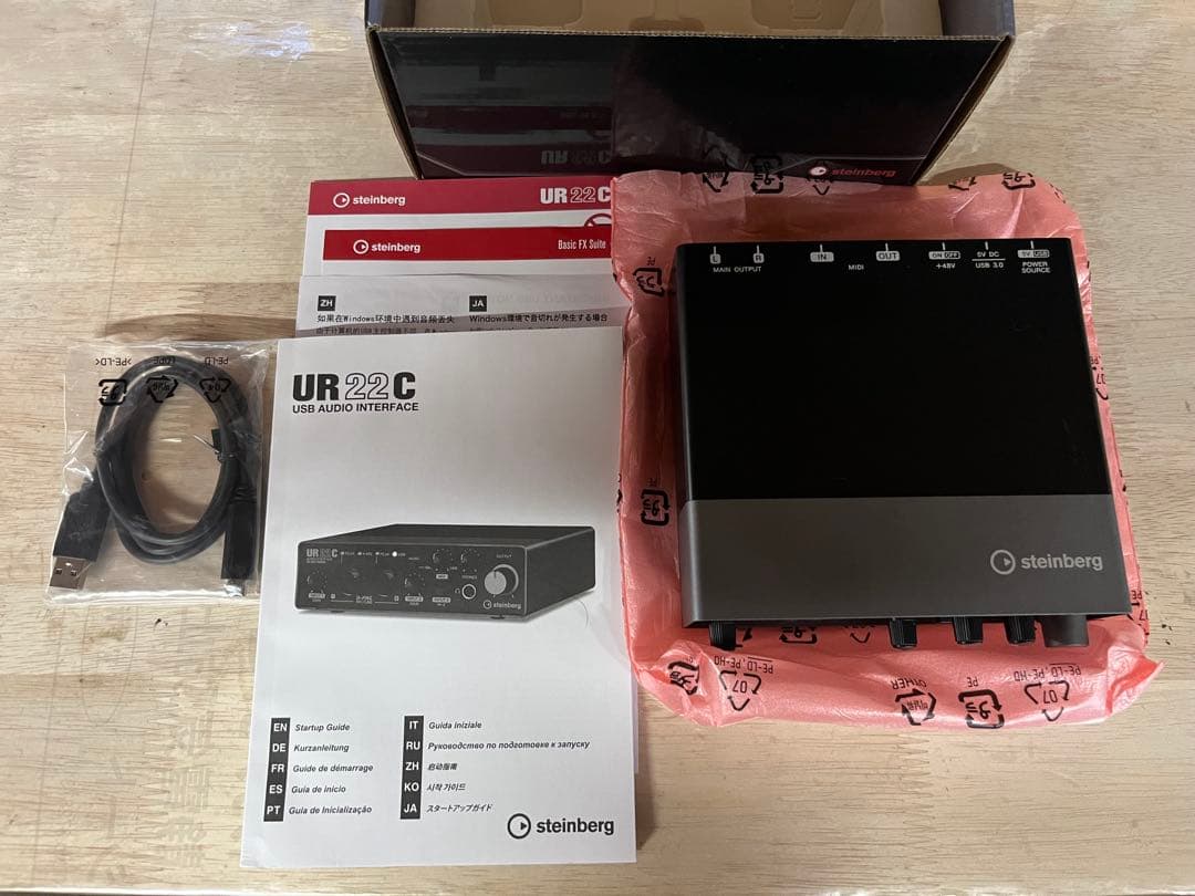 STEINBERG (スタインバーグ) オーディオインターフェイスUR22C