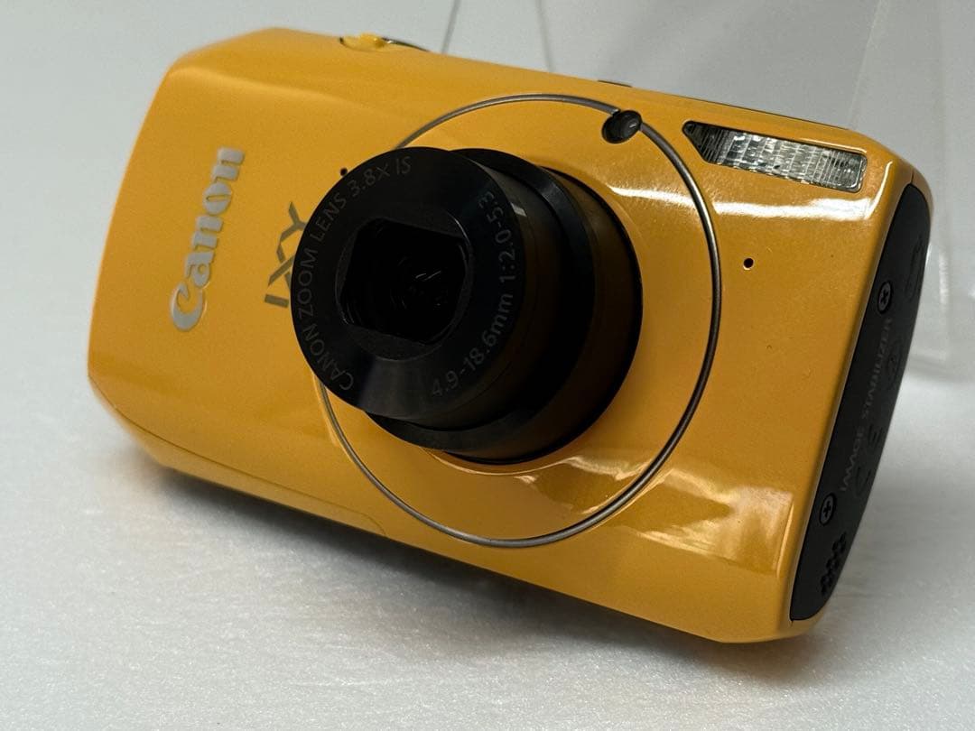 Canon IXY 30S イエロー 動作確認済 付属品一式 コンパクトデジカメ