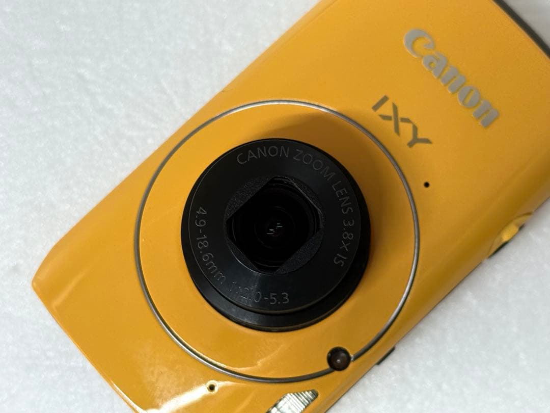 Canon IXY 30S イエロー 動作確認済 付属品一式 コンパクトデジカメ