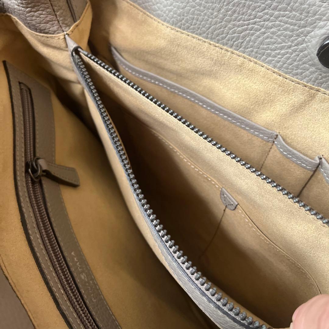 フジタカ　アルタ　レザートートバッグ　A4ジャスト