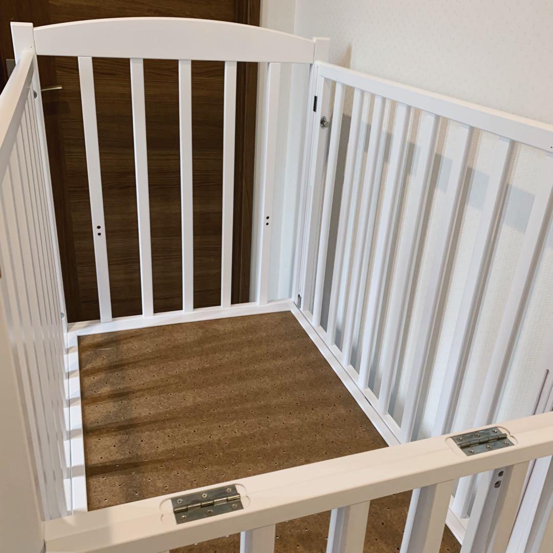 カトージプレミアムライン ハイタイプ ツーオープン ミニベッド　なおちゃん