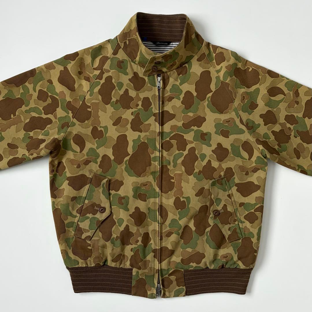 別注★バラクータ × DELUXE G9 ハリントンジャケット 迷彩 カモ